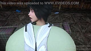 giantess resident evil belly swells hugely