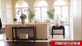 Ebony Whore Havana Ginger Strap-On Fucks Chad Diamond's Muscular Ass Hard