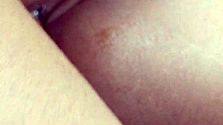 Petite young flashes clean shaved pussy outdoors no digging needed