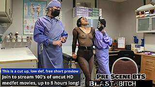 Jasmine Roses' Backside Blasted with Hot Cum in Nurse POV