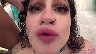 Lydia Black begs to stuff all holes in foursome