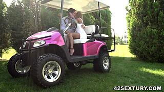 veronica leal takes her latina ass outdoors for deep stretching action