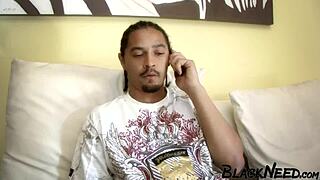 doesn't this ebony amateur crave rough doggystyle pounding?