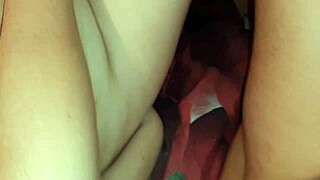 when my girlfriend licks me i finger neighbor's hairy pussy till orgasm