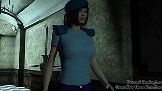 giantess resident evil belly swells hugely