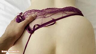 Horny Asian Big Ass Stepsis Bent Over Fucked Doggy First Time Pov