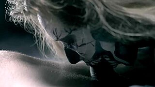 i crave skeleton girl's deep cock sucking on halloween