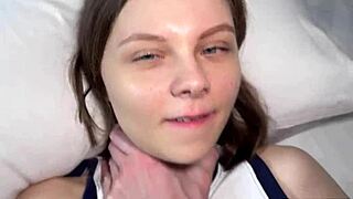 My Sexy Neighbor Screams As Tiny Pussy Fits Huge Cock