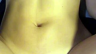 roommate fills her tight belly after wild dorm doggy pounding