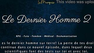 le dernier homme 2 french futa femdom owns you 😈👑