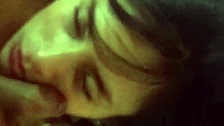 he shoves dick in my mouth wakes me up i suck hard then ride till he creampies