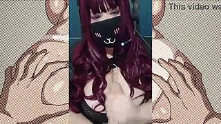 hey goth milf with massive natural tits... roleplay joi dirty talk makes you cum on my huge nipples!