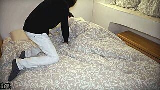 sono incinta e faccio una spagnola sloppy al mio ragazzo con le mie tette giganti per tenerlo con me