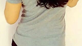 Reema Bhabhi rams hairbrush deep in hairy pussy for intense solo pleasure