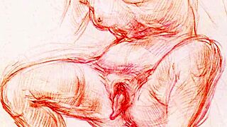 Vintage Erotic Art Collection Antique Retro Scenes!