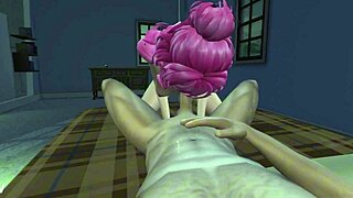Sims 4 Pink Haired Girl's Wild POV Threesome Fuck