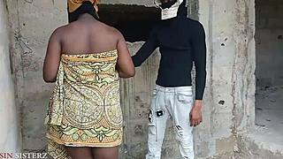 stepmom takes stepson to abandoned building for big black cock doggystyle pounding 🍑💦🔥