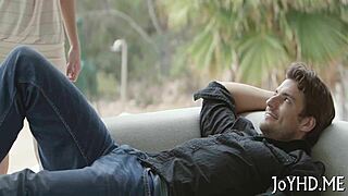 hey barely legal teen's smooth pussy gets hardcore screwed by couple