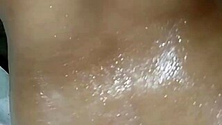 She takes a steamy bath then gets cum blasted on her pretty face