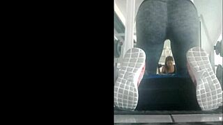 flaca rica bends over in gym leggings for doggystyle pounding