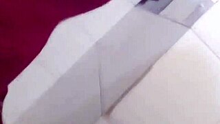 damn that mexican schoolgirl sneaks a quickie in the bathroom, ridin her classmate's cock while he films her tight pussy!