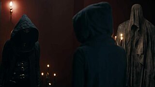 wanna see cosplay lesbian vampires in bdsm leather dominating with pussy eating?