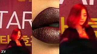 damn this china girl dancin in leather pants got me... uh, movin wrong, she's asian fire!