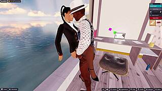 Clothed Secretary Jerri Khan Assfucked by Boss at Office Quickie