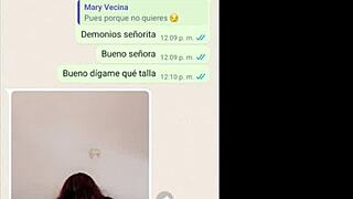 snapping pics of doña mary's juicy latina milf ass in tight leggings