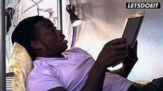 Katy Rose Sucks and Rides BBC Roommate in Wild Interracial Fuck