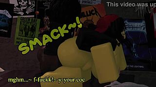 Clubbing friend blows my big black cock part 1