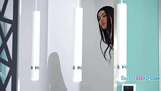 hey stepbro use my tight shaved teen pussy to revenge fuck me hard