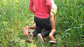 Desi Teen 18+ Fucks Hard in Hindi During Outdoor Public Indian Pussy Sex