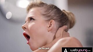 Who Wins Best Cheerleader? Eliza Ibarra Coco Lovelock Scissor Squirt Locker Room