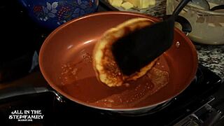 Step Mom Breakfast Fuck with Kymber Leigh All in Family Scene