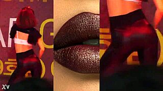 damn this china girl dancin in leather pants got me... uh, movin wrong, she's asian fire!