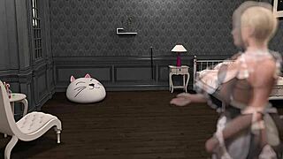 uhh this maid slave milf bound and fucked by monster cock... squirting everywhere!