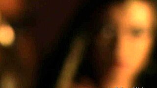 beautiful indian brunette strips teasing erotic nude dance!