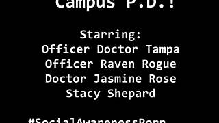 Campus PD Rips Stacy Shepard's Clothes for Shaved Pussy Strip Search and Handcuffs