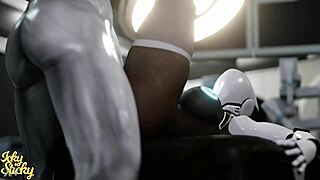 Huge Ass Robot Female Pounded By Hung Alien Cock Part 1