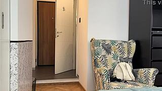 delivery man sees my big tits towel drop flash?