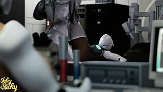 Huge Ass Robot Female Pounded By Hung Alien Cock Part 1