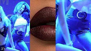 damn this china girl dancin in leather pants got me... uh, movin wrong, she's asian fire!