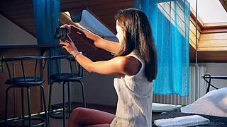 Sima's Petite Fingers Tease Erotic Solo Secrets