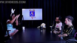 she loves big balls slapping pussy in 69 plug anal!