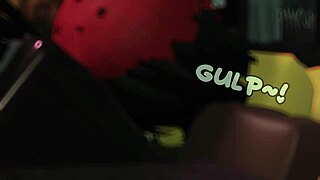 Clubbing friend blows my big black cock part 1