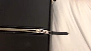 stepmom teases stepson in hotel bed till they fuck