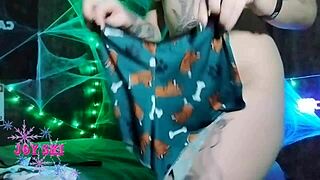 Horny Teen In Lingerie Begs For Milk While Pierced Nipples Harden