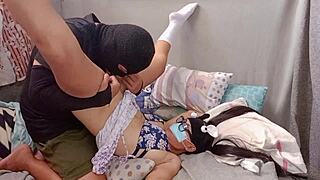 Steamy session with family driver ends with creampie inside me