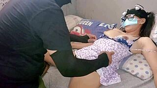 Steamy session with family driver ends with creampie inside me